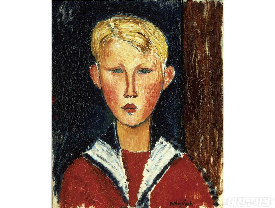 캔버스에 유채, 1916년, 46.36 cm x 38.26 cm, 샌디에이고 미술관